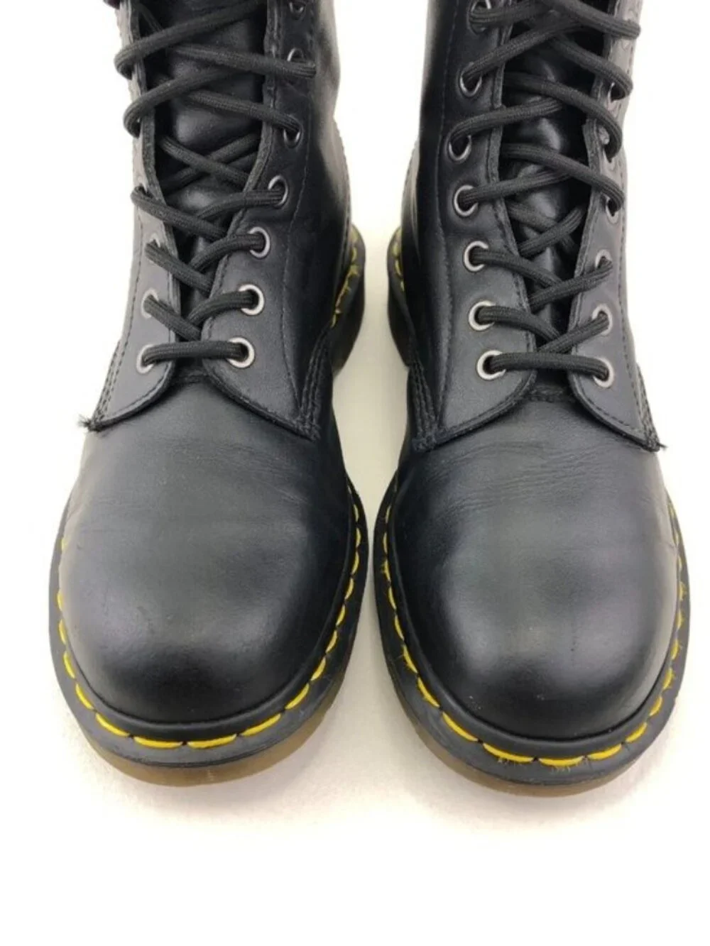 Dr. Martens 1460 Black Leather Lace up Boots 9